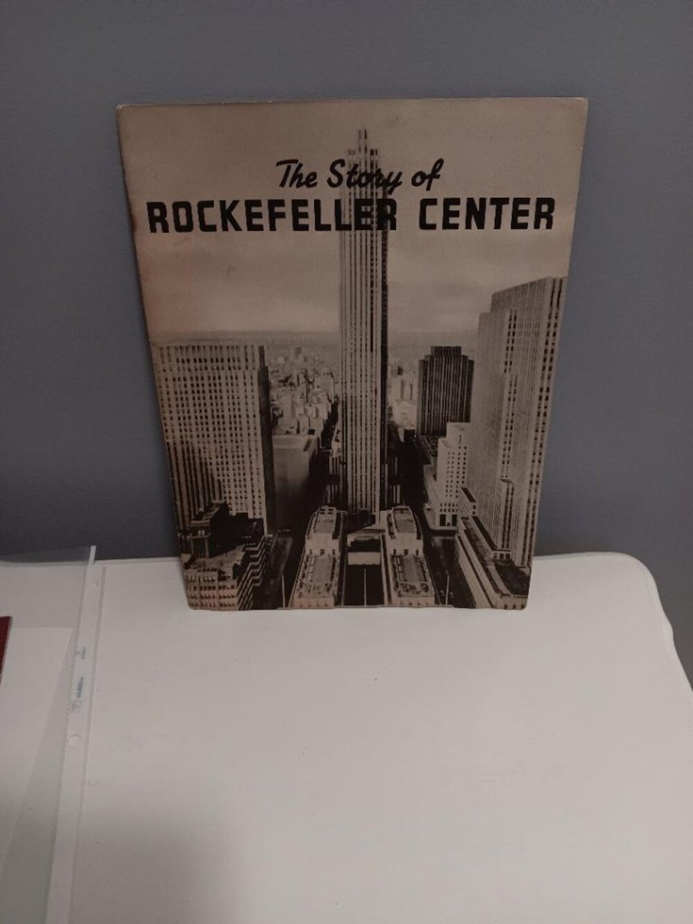 1939 Vintage Booklet The Story of the Rockefeller Center + Brochure